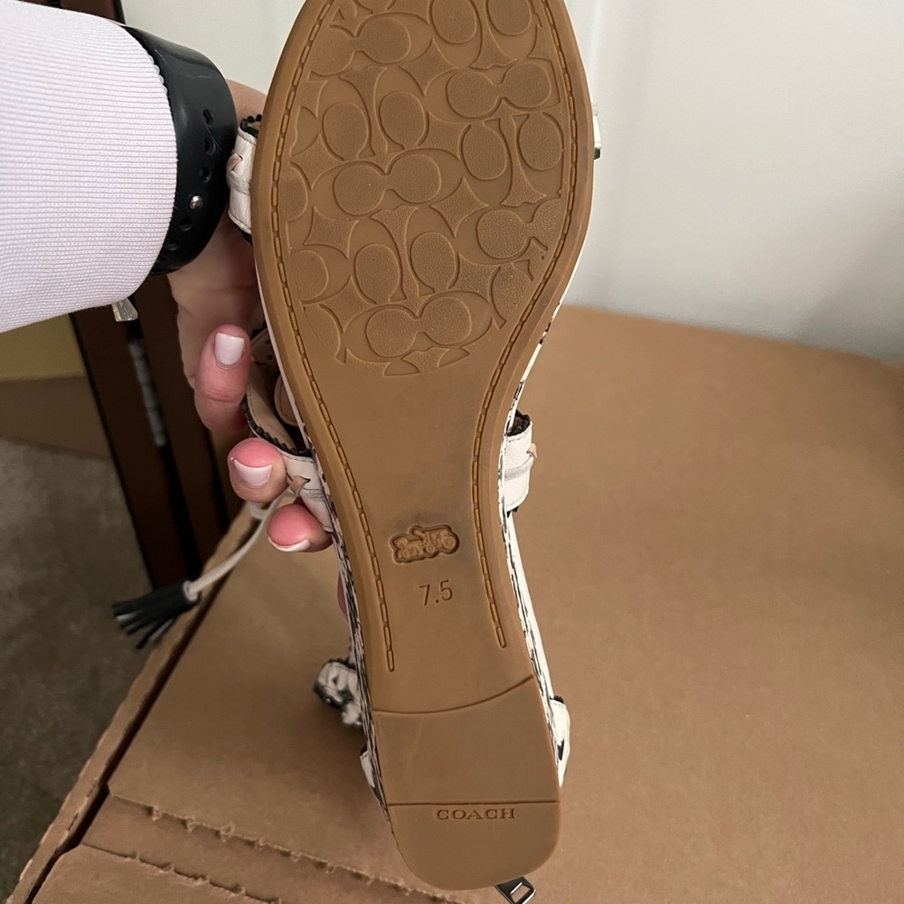 Coach sandals! - Picture 2 of 5